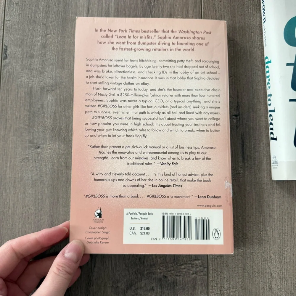 4‎ Girl Boss Overnight Success Dare to Lead Books